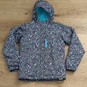 Columbia Omni-tec Waterproof Breathable Insulated Winter Jacket Floral 10/12